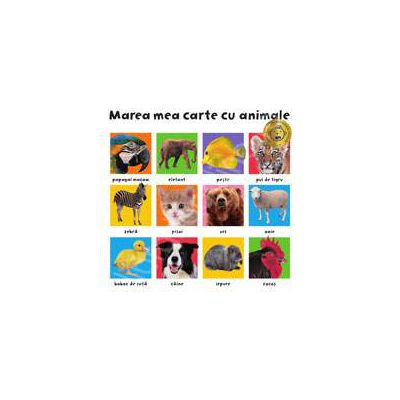 Marea mea carte cu animale (varsta 0+)