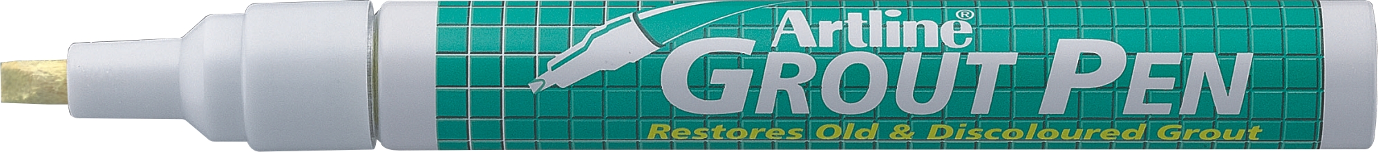 Marker 419 Grout Pen pentru rosturi, corp metalic cu varf tesit, 2.0-4.0mm - crem