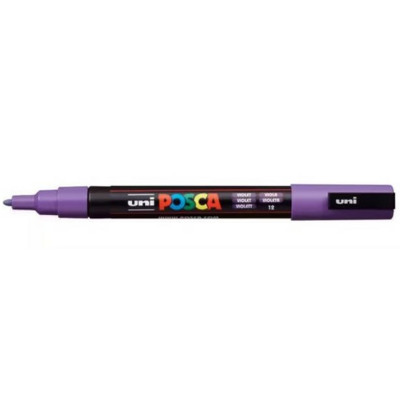 Marker acril POSCA PC-3M violet 12