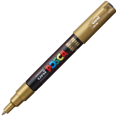Marker acrilic PC-1M Auriu 25