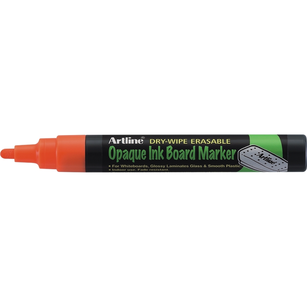 Marker cu cerneala opaca pentru table de scris cu varf 2.0mm - orange fluorescent