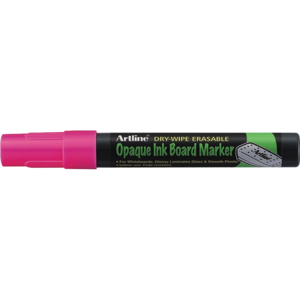 Marker cu cerneala opaca pentru table de scris cu varf 2.0mm - roz fluorescent