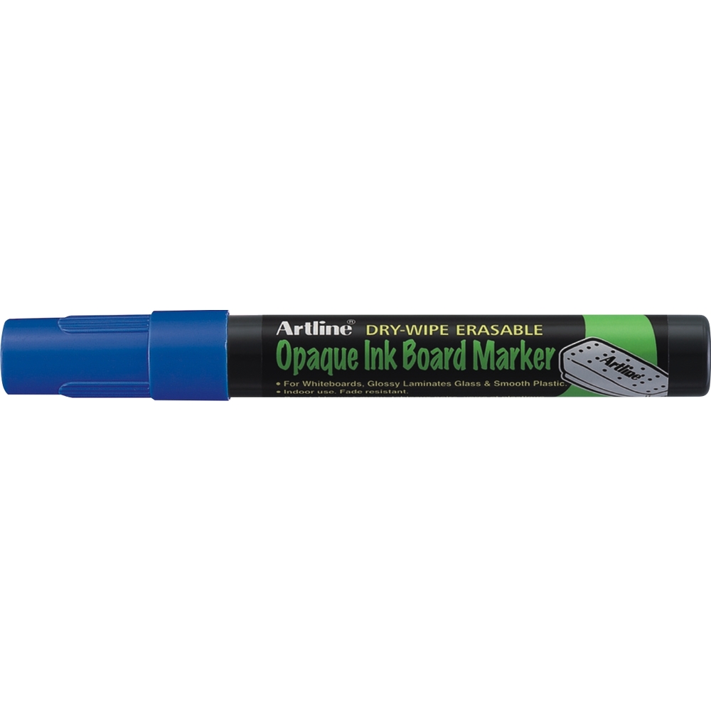 Marker cu cerneala opaca pentru table de scris, varf 2.0mm - albastru