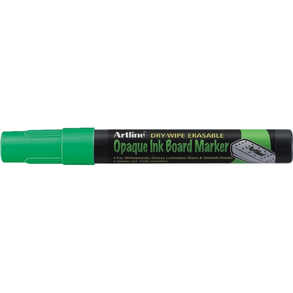 Marker cu cerneala opaca pentru table de scris, varf 2.0mm - verde fluorescent