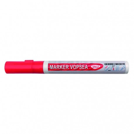Marker cu vopsea Daco rosu
