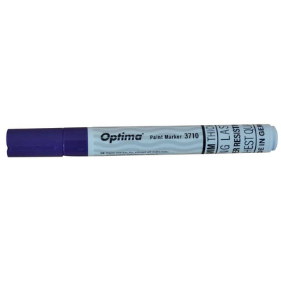 Marker cu vopsea Paint 3710 cu varf rotund 4.5mm, grosime scriere 2-3mm - violet