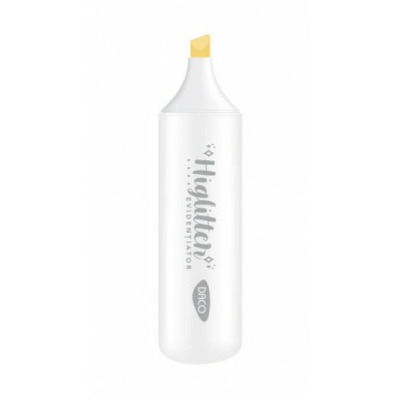 Marker evidentiator glitter galben