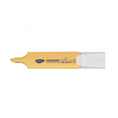 Marker evidentiator pastel portocaliu