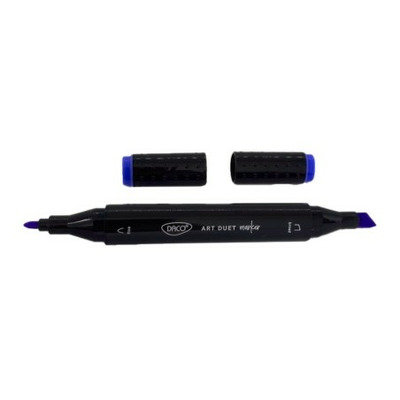 Marker grafic DACO albastru cobalt