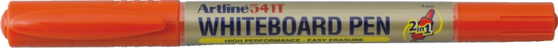 Marker pentru tabla de scris 541T, doua capete - varfuri rotunde 0.4mm/1.0mm - portocaliu