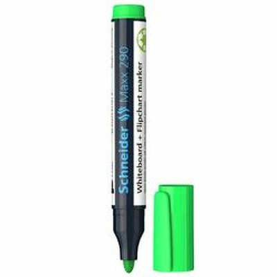 Marker pentru tabla de scris flipchart Maxx 290 varf rotund 2-3mm - verde deschis