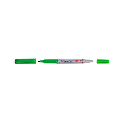Marker permanent slim Verde