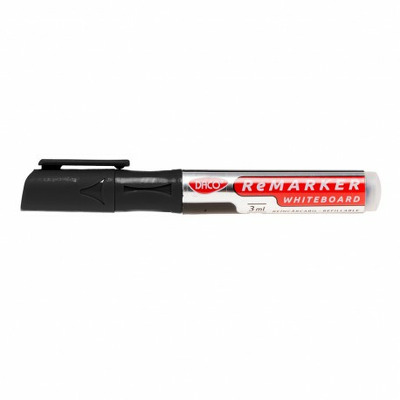 Marker reincarcabil pentru tabla magnetica ReMARKER negru