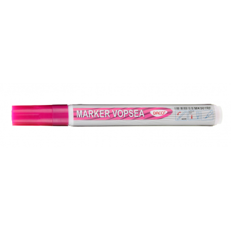 Marker vopsea Daco roz fluo MK501RF