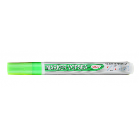 Marker vopsea Daco verde fluo MK501VF