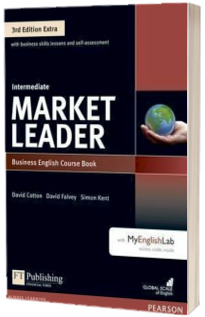 Market Leader 3rd Edition Extra Intermediate Coursebook with DVD ROM and MyEnglishLab Pack