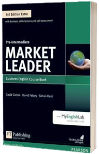 Market Leader 3rd Edition Extra Pre Intermediate Coursebook with DVD ROM and MyEnglishLab Pack