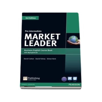 Market Leader 3rd Edition Pre Intermediate Coursebook with DVD ROM and MyEnglishLab Student online access code Pack