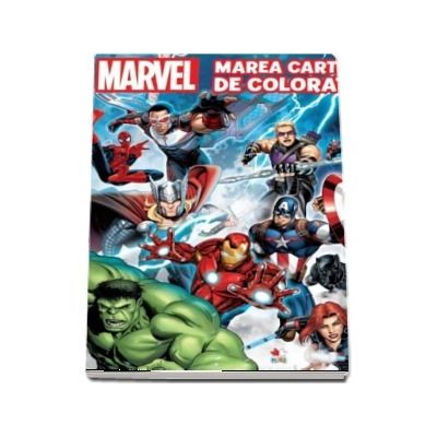 Marvel. Marea carte de colorat
