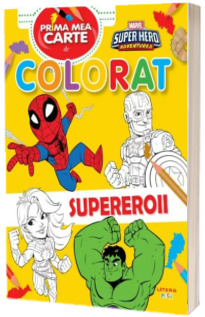 Marvel. Prima mea carte de colorat