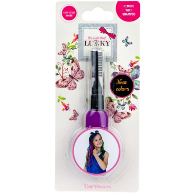 Mascara de par pentru copii Neon Mov