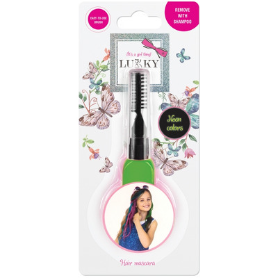 Mascara de par pentru copii Neon Verde