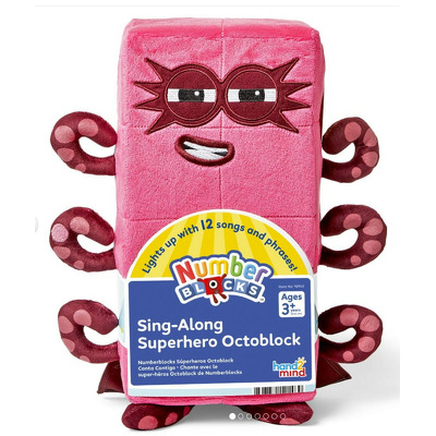 Mascota din plus Numberblocks - Opt