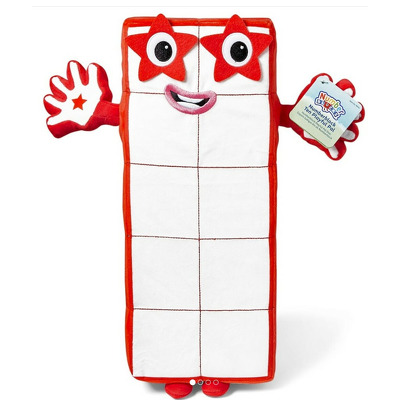 Mascota din plus Numberblocks - Zece