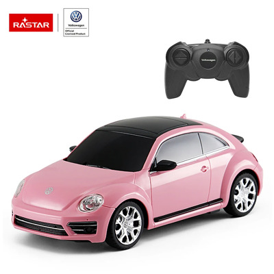 Masina cu telecomanda RASTAR Volkswagen Beetle roz