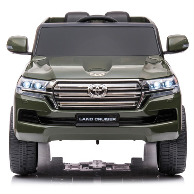 Masina electrica cu telecomanda pentru copii, Toyota Land Cruiser, verde