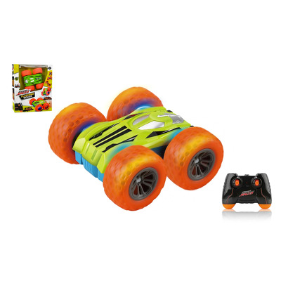 Masina Rc 2.4Ghz R/C Flip Over Stunt car cu lumini