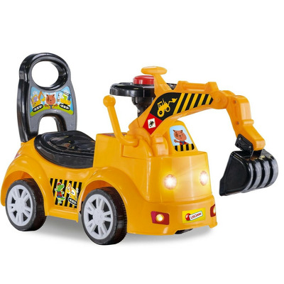 Masinuta Ride On 2 in 1 - Buldozer