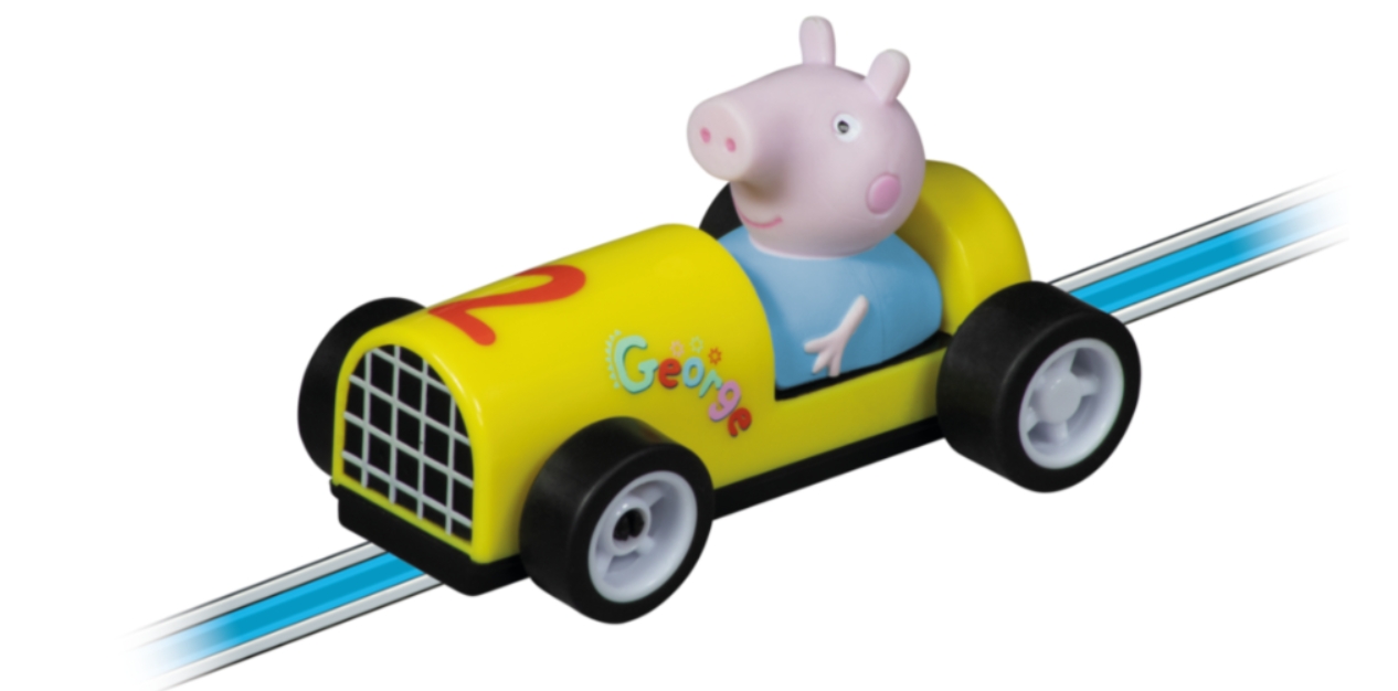 Masinuta telecomandata pentru copii - control masina RC Peppa Pig George