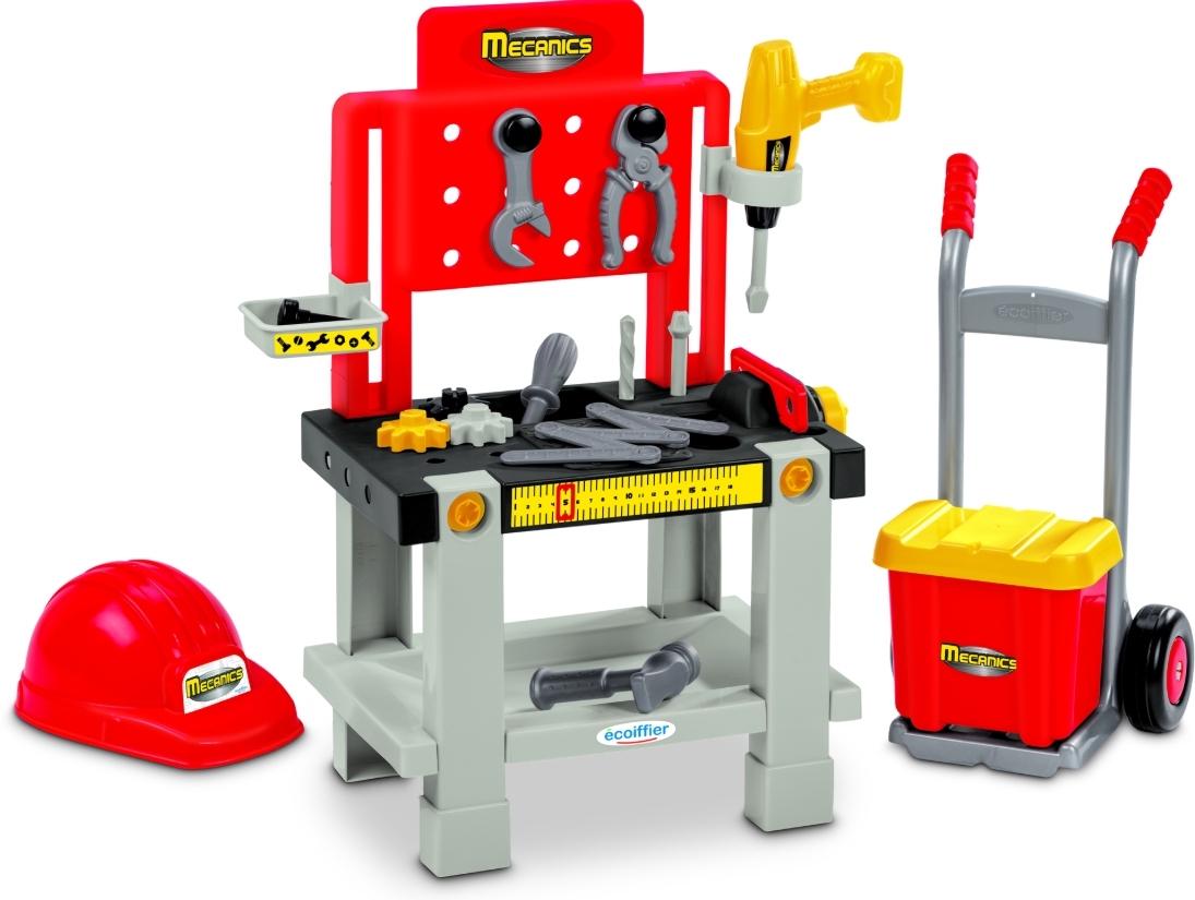 Masuta de lucru cu casca, Mecanics - Super Pack