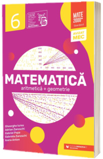 Matematica. Aritmetica, geometrie. Clasa a VI-a. Standard (2025-2026)
