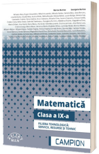 Matematica, culegere de probleme, pentru clasa a IX-a