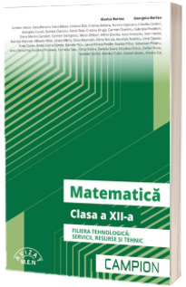 Matematica, culegere de probleme, pentru clasa a XII-a
