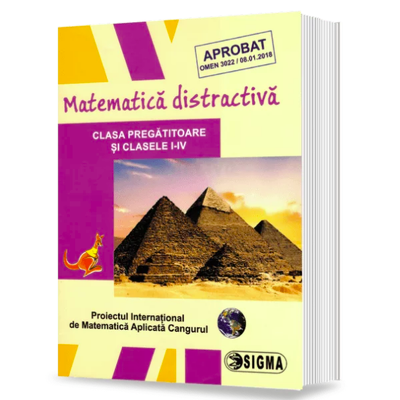 Matematica distractiva. Clasa pregatitoare si clasele I-IV 2018