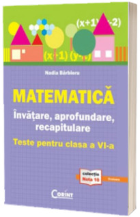 Matematica - invatare, aprofundare, recapitulare. Teste pentru clasa a VI-a