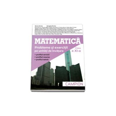Matematica, M2. Culegere de probleme pentru clasa a XI-a