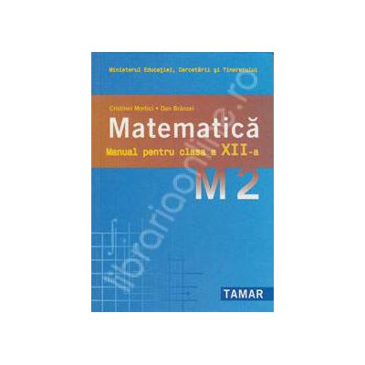 Matematica manual pentru clasa a XII-a. Profil M2
