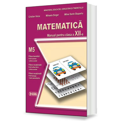 Matematica. Manual - profil M5, pentru clasa a XII-a