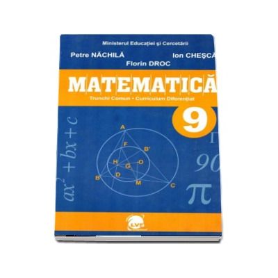 Matematica manual (trunchi comun + curriculum diferentiat) clasa a IX-a