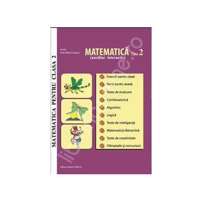 Matematica pentru clasa a 2-a. Auxiliar interactiv