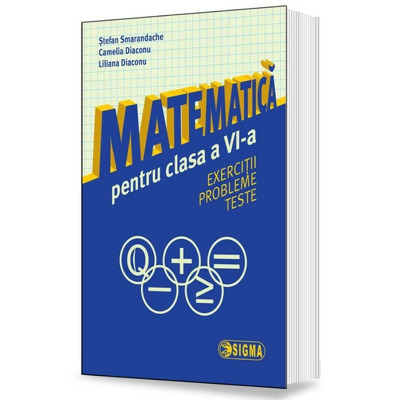 Matematica pentru clasa a VI-a
