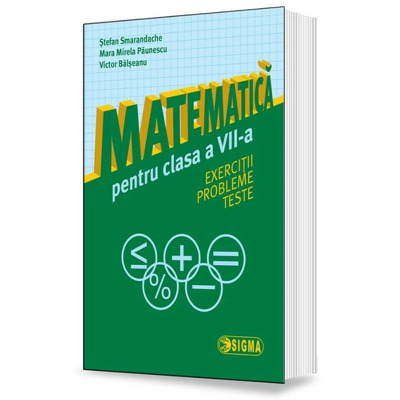 Matematica pentru clasa a VII-a