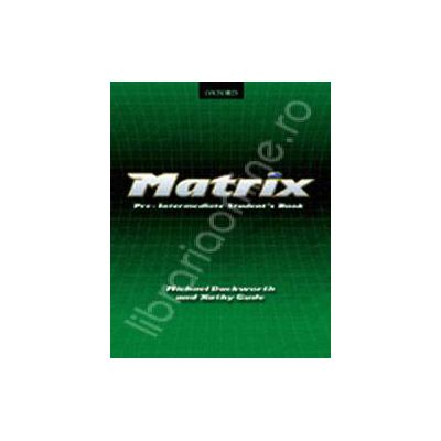 Matrix Pre-Intermediate Students Book