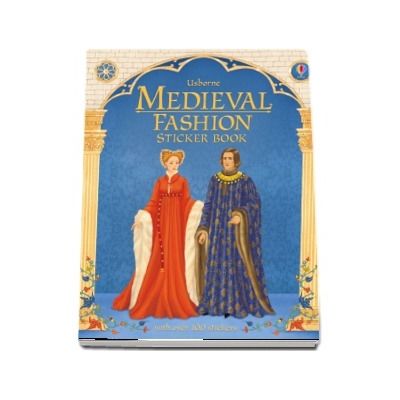 Medieval fashion sticker book