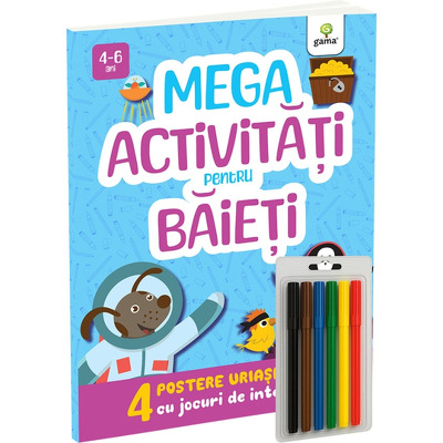 MEGA activitati pentru baieti