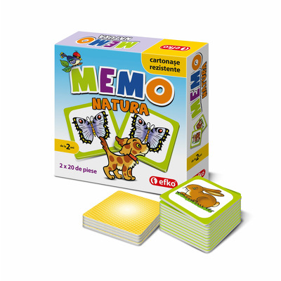Memo natura joc educativ de memorie